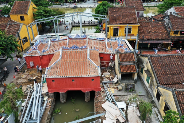 Restoration of Hoi An’s iconic Cau Pagoda nearly complete