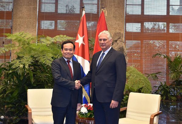 Cuban president appreciates Vietnam’s support