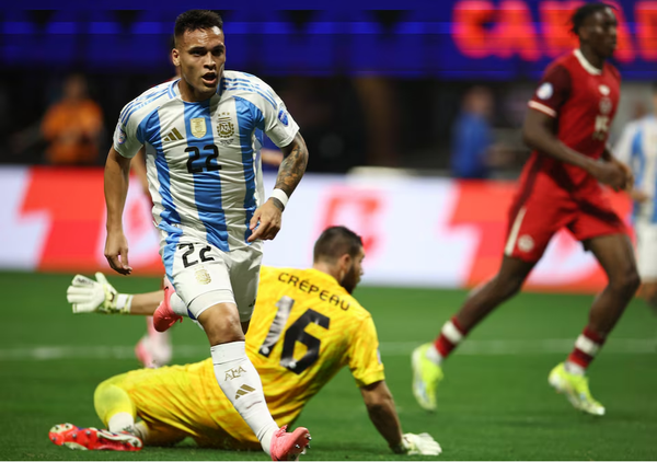 Argentina claim 2-0 win over Canada in Copa America opener