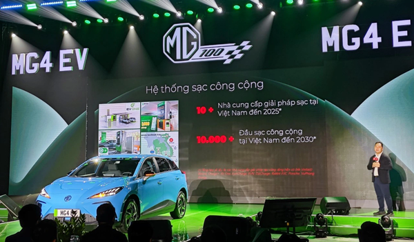 China’s MG4 EV makes debut in Vietnam