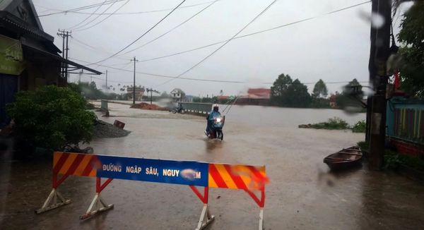 Thousands of students stay home as central Vietnam braces for excessive rainfall