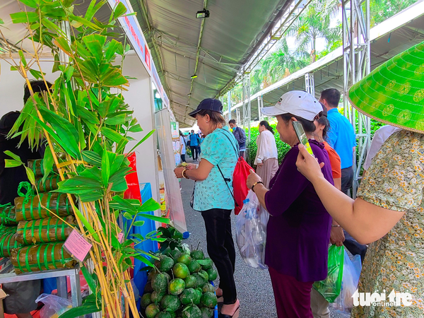 Visitors pick up unique seedlings at hi-tech agriculture fair in Ho Chi Minh City