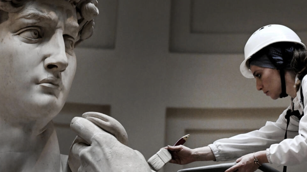 Michelangelo's David gets spa treatment in Florence