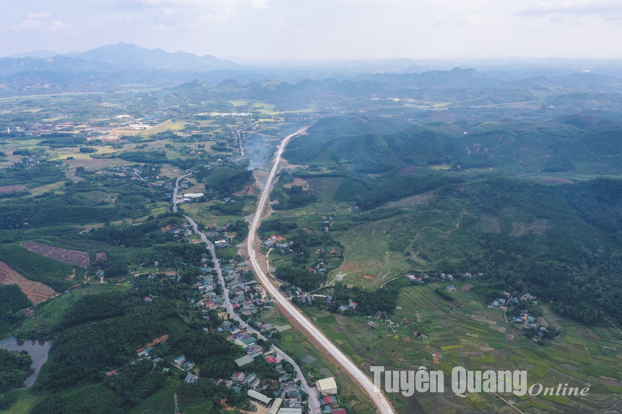 New appearance of Tuyen Quang - Phu Tho expressway