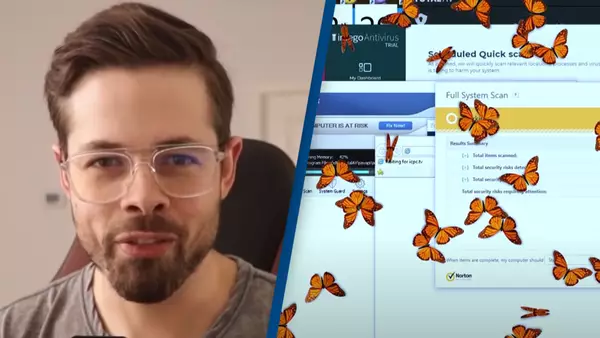 Người đàn ông phá hủy máy tính của mình sau khi tải 1000 virus để xem phần mềm chống virus nào hoạt động tốt nhất