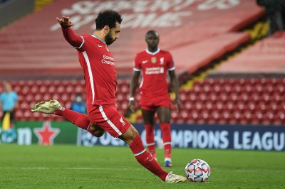 Liverpool soccer star Mohamed Salah in doubt for Carabao Cup final