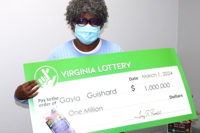 Virginia woman wins $1M, her second big lottery jackpot