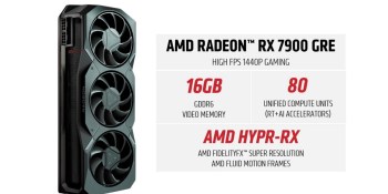 AMD starts shipping Radeon RX 7900 GRE GPUs