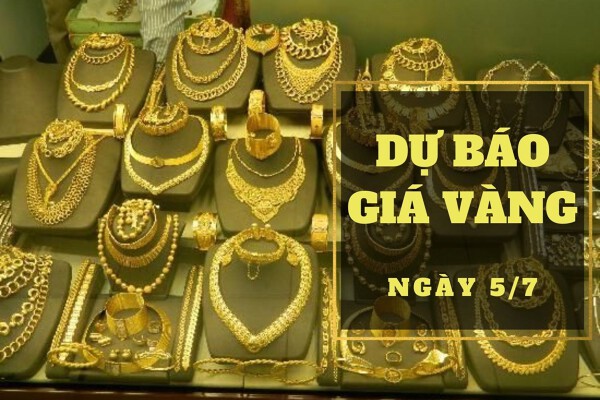 Dự báo giá vàng 5/7: Vàng thế giới có thể điều chỉnh nhẹ?