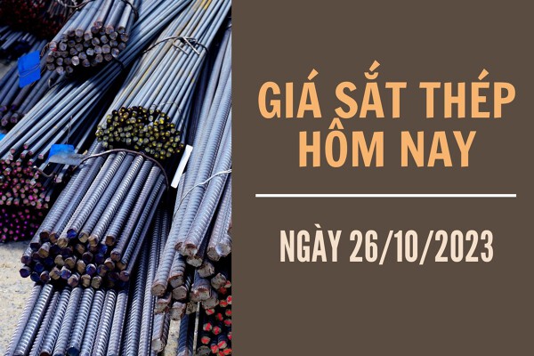 Giá sắt thép xây dựng hôm nay 25/10: Tiếp đà tăng lên mức 3.666 nhân dân tệ/tấn