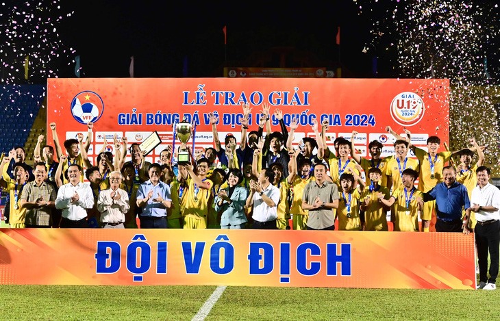 U19 Hà Nội lần thứ 7 vô địch Giải U19 quốc gia