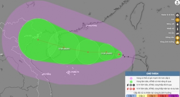 Bão số 3 rất mạnh, cường độ có thể cấp 14, giật cấp 17 và 2 kịch bản đổ bộ vào Việt Nam