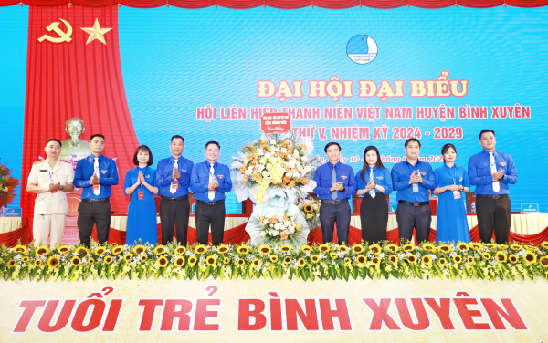 Đại hội đại biểu Hội LHTN huyện Bình Xuyên lần thứ V