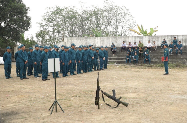 Tăng cường sự lãnh đạo của Đảng đối với công tác quân sự quốc phòng