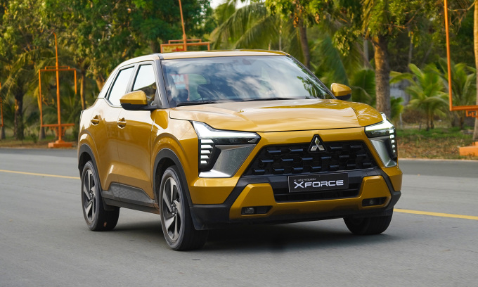 Mitsubishi Xforce có giá mới 599-680 triệu đồng từ tháng 3