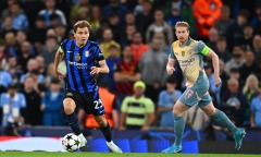 Barella: 'Inter cùng đẳng cấp với Man City'