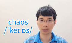 Đọc từ 'chaos' trong tiếng Anh thế nào