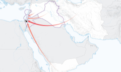 4 mũi tập kích của Iran và đồng minh nhằm vào Israel