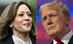 Ông Trump, bà Harris cạnh tranh sít sao ở các bang chiến trường