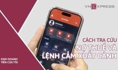 Cách tra cứu nợ thuế, cấm xuất cảnh