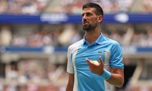 Djokovic lỡ cơ hội sánh ngang Nadal, Federer