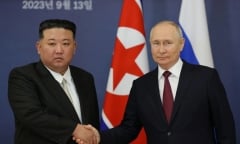 Khi ông Kim Jong Un gặp ông Putin, Triều Tiên thử lên lửa 0 Thời sự quốc tế