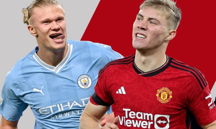 Derby Man Utd vs Man City: Ngày Hojlund so tài Haaland 0 