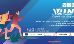 Nữ hoàng điền kinh Nguyễn Thị Oanh tham gia giải chạy VTC Run to Live