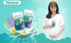 Aplicaps Menacal - Giải pháp bổ sung canxi không lo nóng, táo cho mẹ bầu