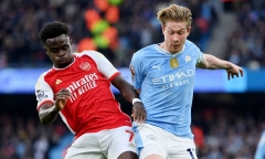 Man City hòa Arsenal, Liverpool chiếm ngôi đầu bảng Ngoại Hạng Anh