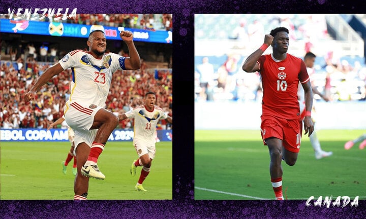 Trực tiếp bóng đá Venezuela vs Canada tứ kết Copa America 2024 0