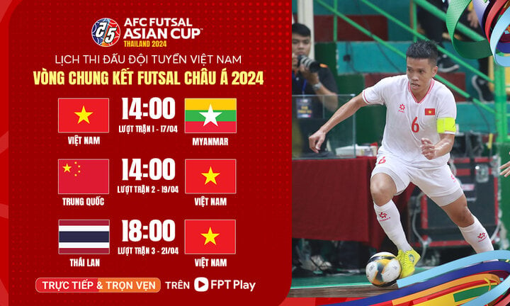 Mục tiêu World Cup của đội tuyển Việt Nam tại AFC Futsal Asian Cup 2024 0