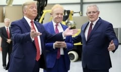 Ông Trump bị cáo buộc tiết lộ bí mật tàu ngầm hạt nhân với tỷ phú Australia 0 Thời sự quốc tế