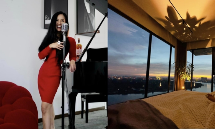 Nhà mới của diva Hồng Nhung: Penthouse khu 'nhà giàu', nội thất sang trọng