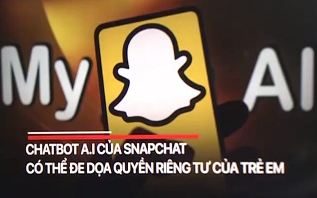 Trẻ em mất quyền riêng tư vì Snapchat