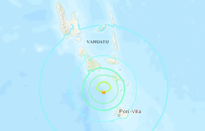 Động đất mạnh 6,3 độ tấn công quần đảo Vanuatu