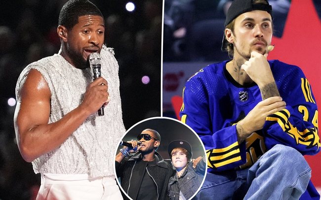 Usher tiết lộ lý do Justin Bieber từ chối tham gia Super Bowl 2024 Halftime Show