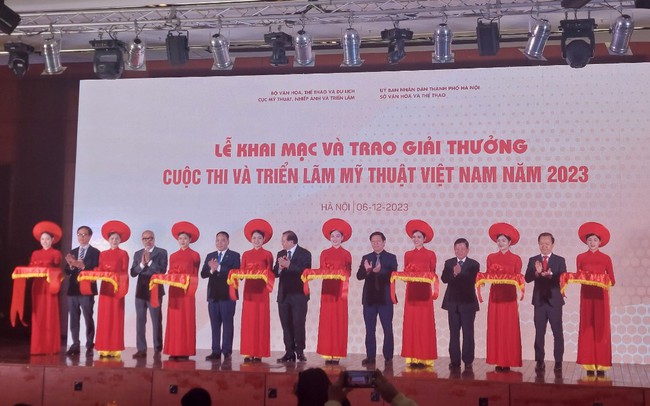 Khai mạc Cuộc thi và Triển lãm mỹ thuật Việt Nam năm 2023