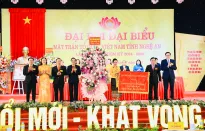 Khai mạc Đại hội đại biểu Mặt trận Tổ quốc Việt Nam tỉnh Nghệ An