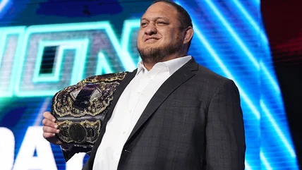 Why Samoa Joe Says The AEW World Title Fits Like A Glove