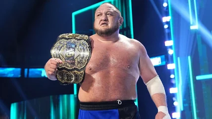 Samoa Joe Taunts Swerve Strickland & Adam Page After Retaining At AEW Revolution 2024