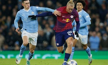 Thua trước 2 bàn, Man City 'ngược dòng' ngoạn mục thắng RB Leipzig