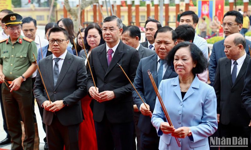 Khánh thành công trình tôn tạo Di tích Bác Hồ về thăm Tập đoàn Chí Hòa