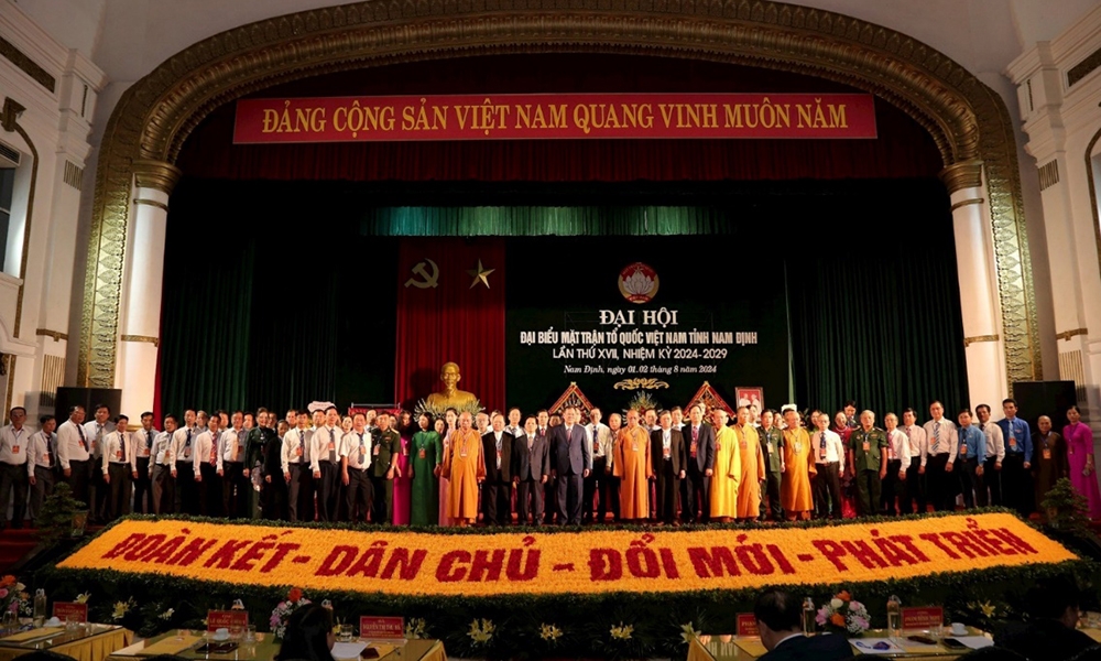 Đại hội đại biểu Mặt trận Tổ quốc Việt Nam tỉnh Nam Định: “Toàn dân đoàn kết xây dựng nông thôn mới, đô thị văn minh”