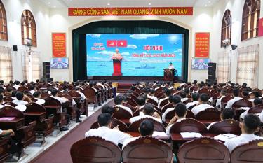 Vùng 4 Hải quân Hội nghị Tổng kết công tác đảng, công tác chính trị năm 2023