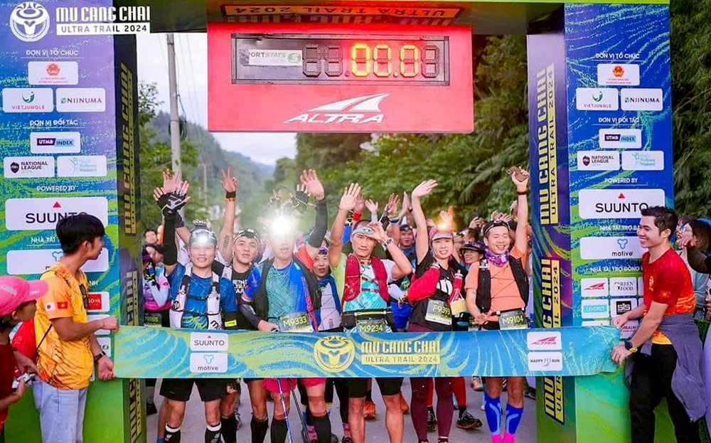 Gần 1.500 vận động viên tham gia Giải Marathon MU CANG CHAI ULTRA TRAIL năm 2024