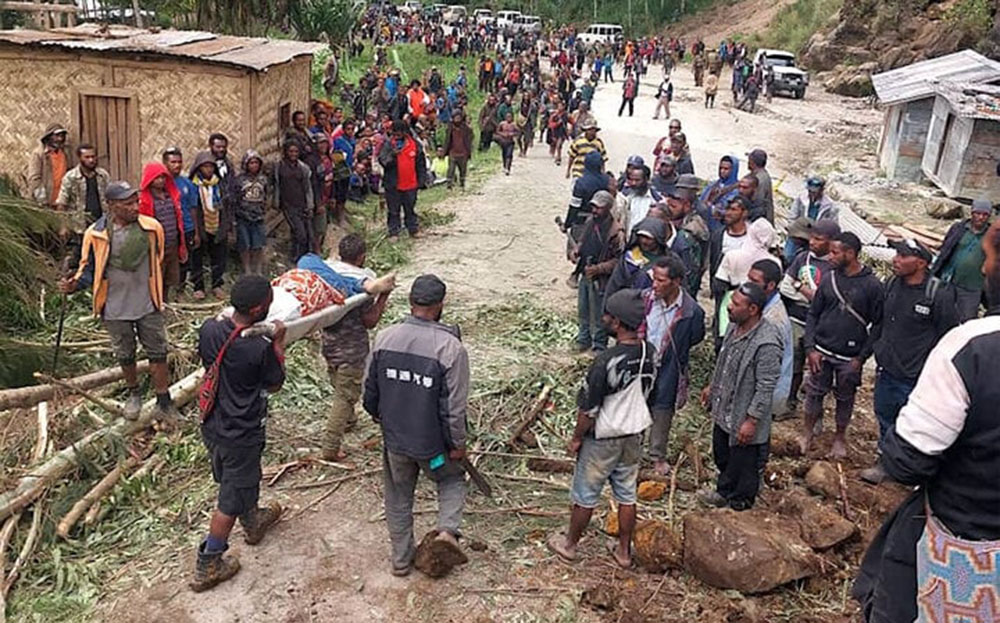 Lở đất tại Papua New Guinea: Hơn 670 người chết, 150 ngôi nhà bị chôn vùi