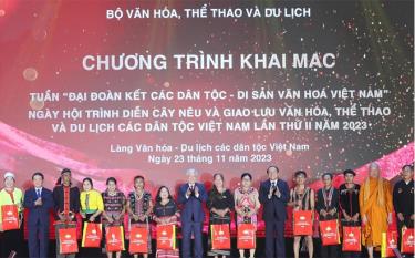 Khai mạc Tuần Đại đoàn kết các dân tộc - Di sản văn hóa Việt Nam