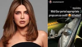 Priyanka Chopra phấn khích sử dụng 'Wild' Prop trong vở kịch sắp tới ♪ The Bluff '