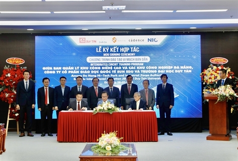 MoU signed in Đà Nẵng for providing IC design training